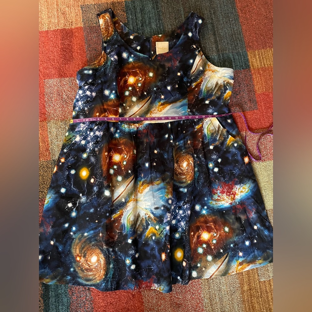 Plus size Galaxy dress